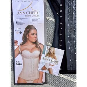 Ann Cherry Semichaleco Colombian Latex Faja Waist Trainer Shaper